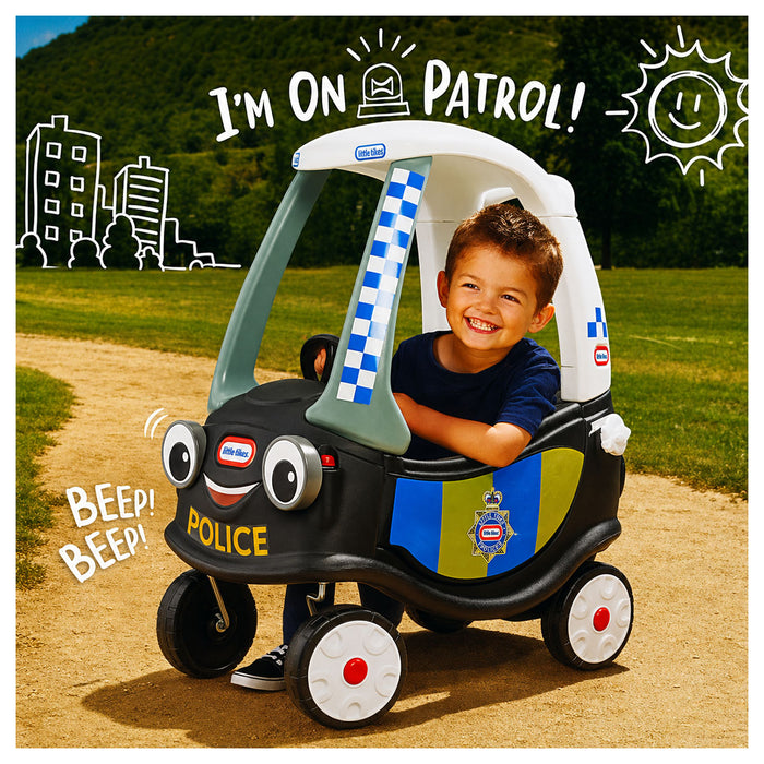 Little Tikes Cozy Coupe Police Car Ride On