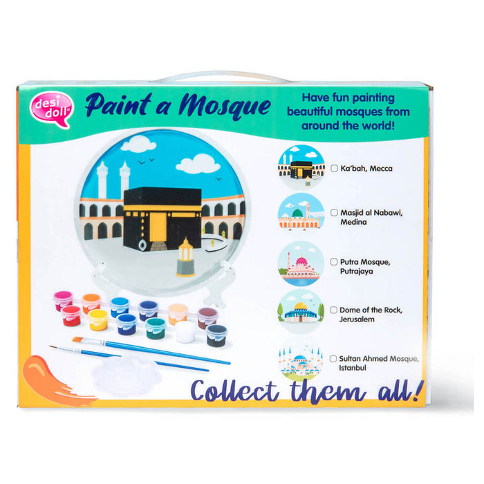 Desi Doll Paint a Mosque Dome of the Rock Set