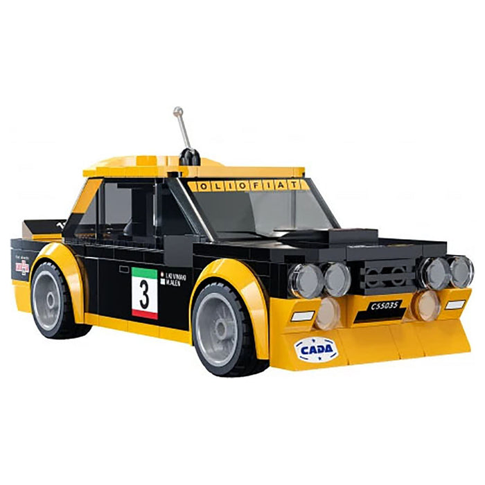 CaDA Fiat Abarth 131 RC Rally Car Building Set