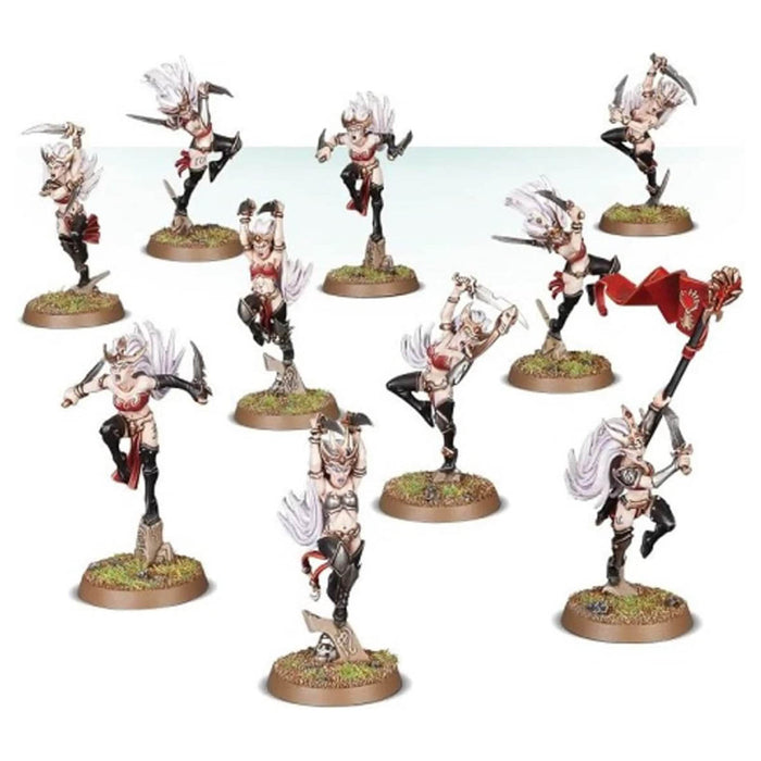 Warhammer Age of Simar: Daughters of Khaine: Witch Aelves Miniatures Set