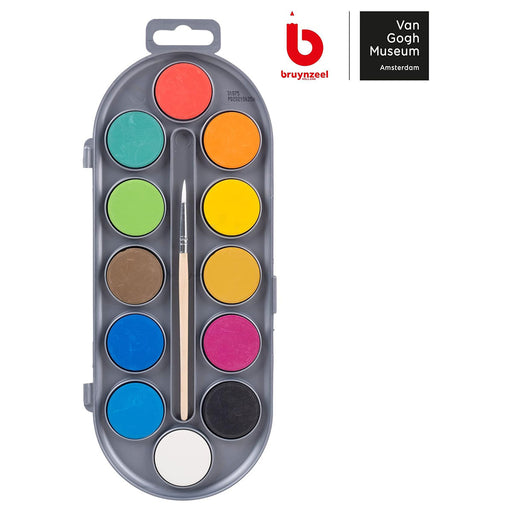 Bruynzeel x Van Gogh Museum Watercolour Set with Brush