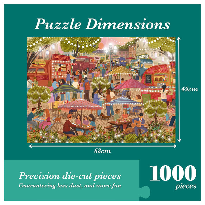 Falcon de luxe Foodie Festival 1000 Piece Jigsaw Puzzle