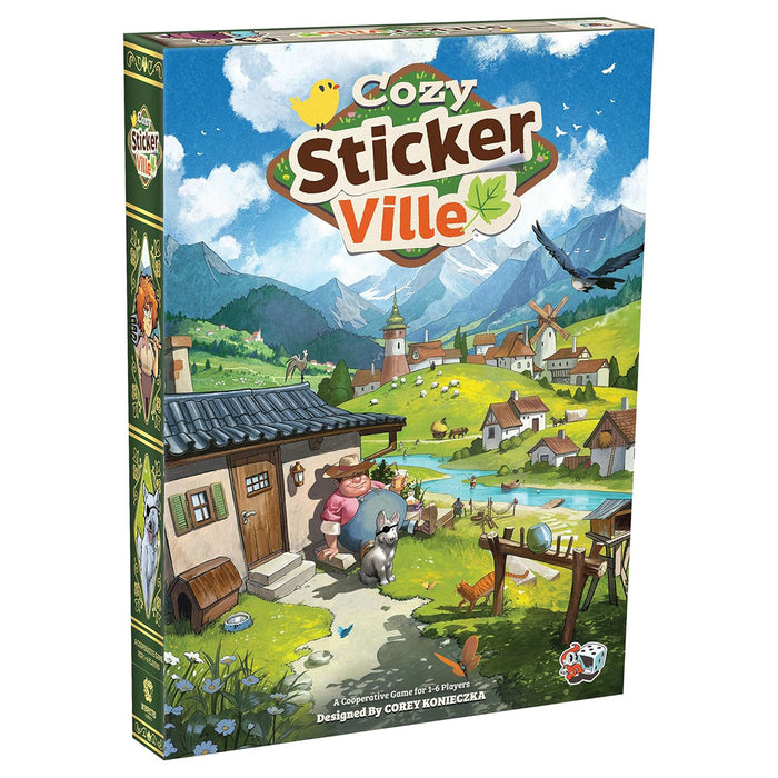 Cozy Stickerville Board Game