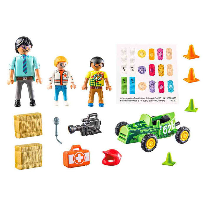Playmobil Duck on Call Ambulance Action: Help the Racing Driver Playset