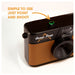 Camp Snap Screen-Free Digital Camera Chestnut Brown