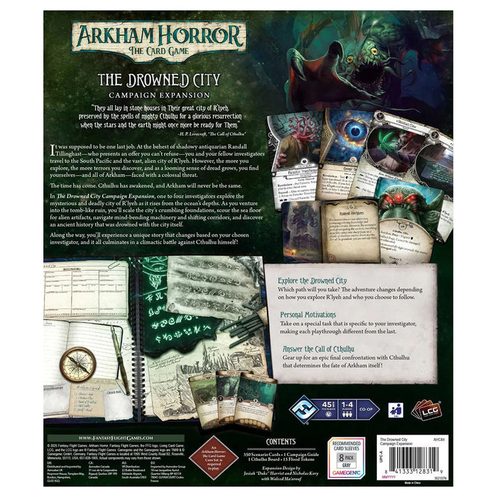 Arkham Horror: The Card Game: The Drowned City Campaign Expansion