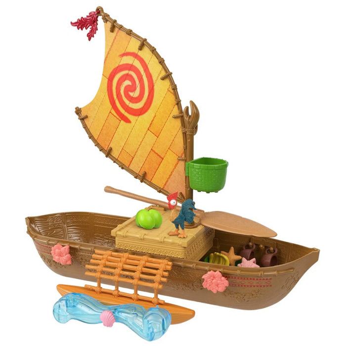 Disney Moana Ocean Voyager Canoe Playset