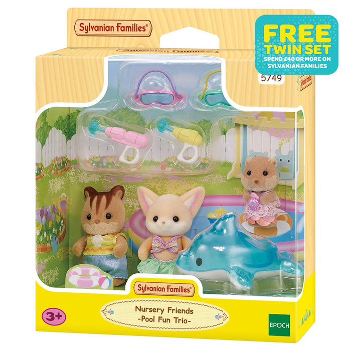 Sylvanian Families Nursery Friends - Pool Fun Trio