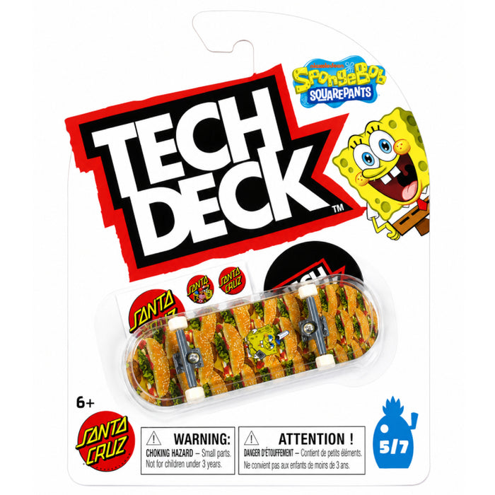 Tech Deck SpongeBob SquarePants Hamburger Fingerboard 5/7