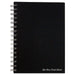 Pukka Pad A5 Wire Feint Ruled Black Notebook