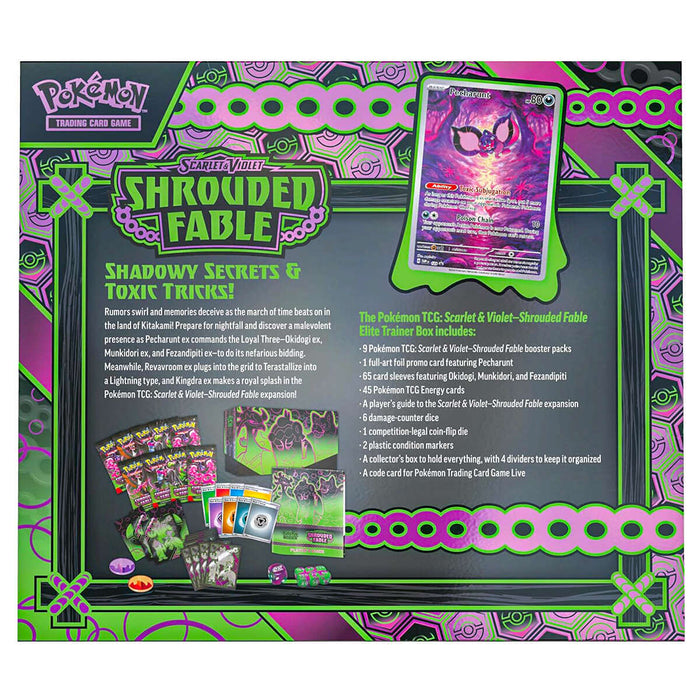 Pokémon Trading Card Game: Scarlet & Violet: Shrouded Fable Elite Trai — Booghe