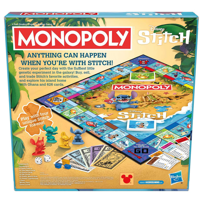Monopoly Disney Stitch Board Game