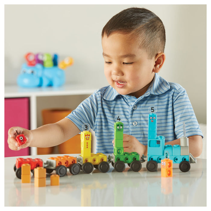 Numberblocks MathLink Cubes Activity Set Numberblocks Express Train