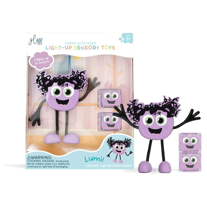 Glo Pals Water-Activated Light-Up Sensory Toys Lumi Set