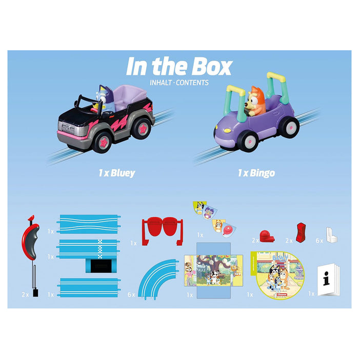 Carrera First Bluey & Bingo Let's Go Set