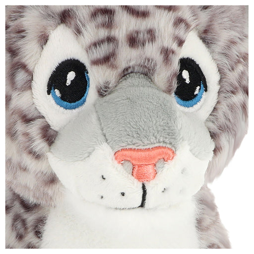 Keeleco Sitting Snow Leopard Plush