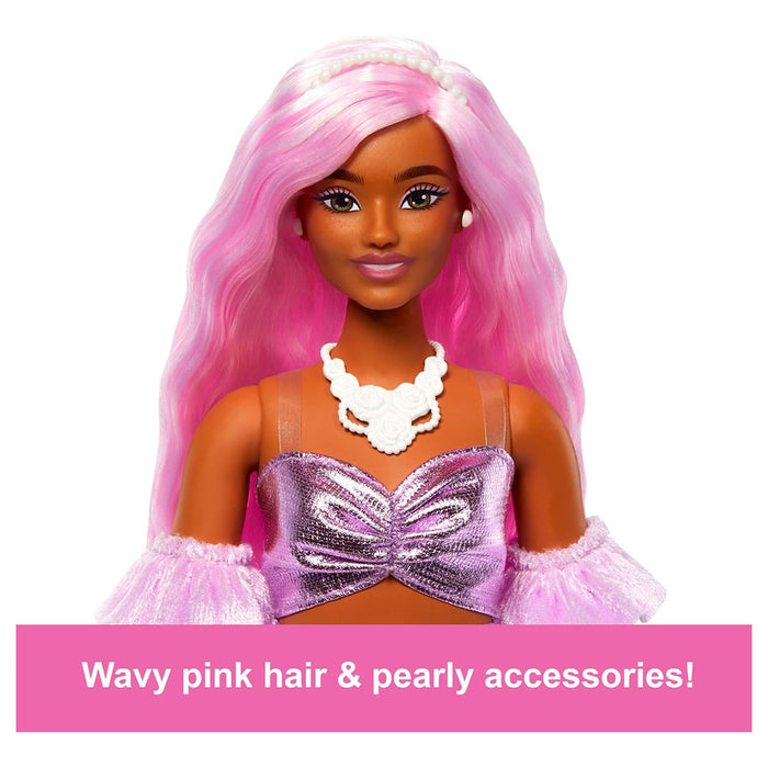 Barbie Deluxe Style Metallic Pink Fashion Doll