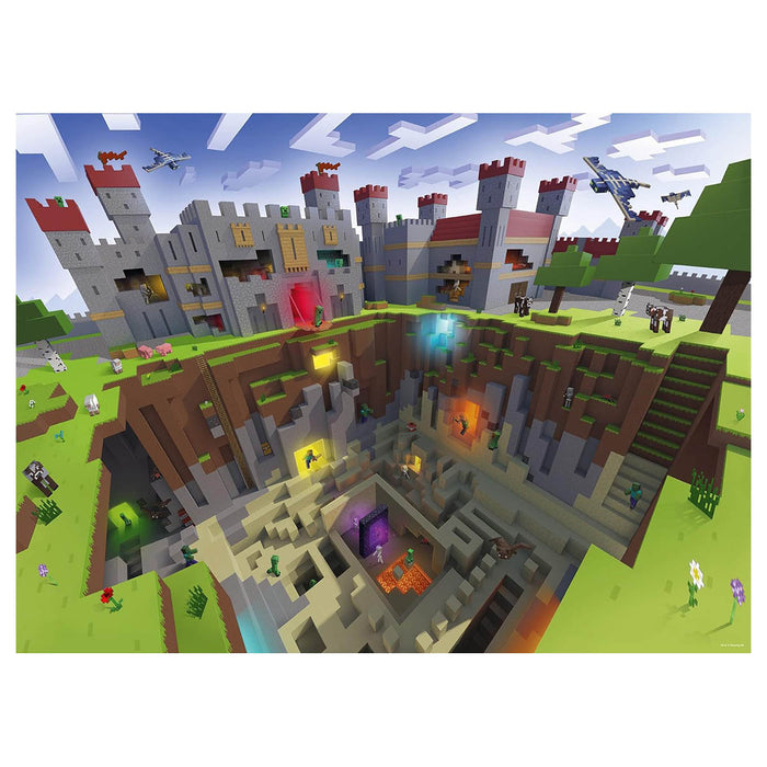 Ravensburger Minecraft Cutaway 300 XXL Piece Puzzle