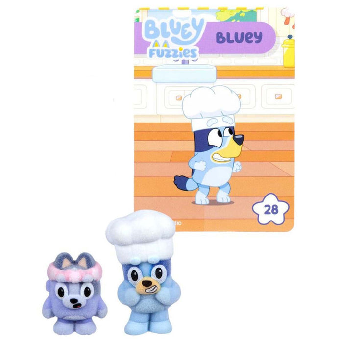 Bluey Fuzzies Surprise Figures 2 Pack (styles vary)