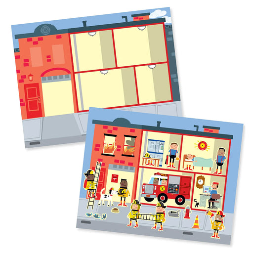 Melissa & Doug Reusable Sticker Pad My Town 