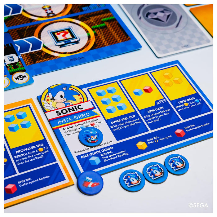 Sonic Roll Board Game