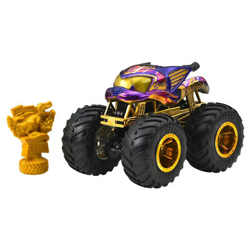Hot Wheels Monster Trucks Trophy Champions Scratch Attack Vehicle