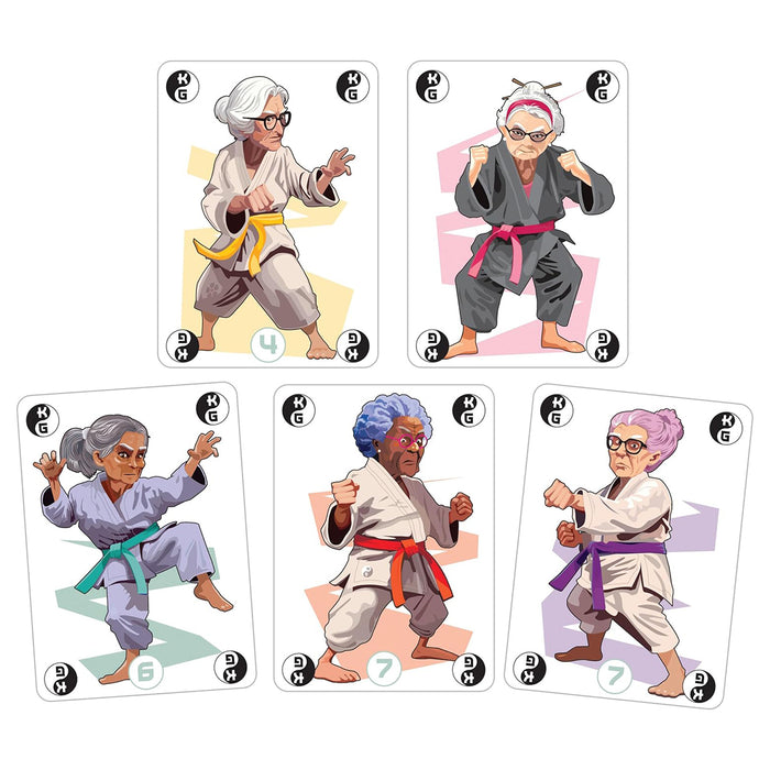 Karate Grannies Card Game