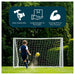 Kickmaster 6ft Football Goal 67mm UPVC Frame