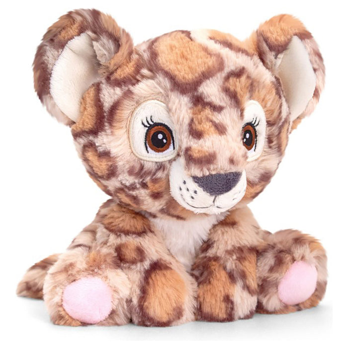Keeleco Adoptable Leopard 16cm Soft Toy