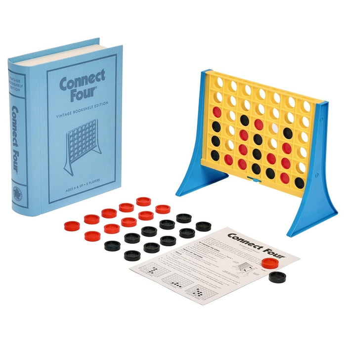 Connect Four Vintage Bookshelf Edition Board Game
