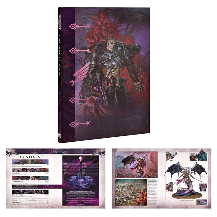 Warhammer 40,000: Champions of Slaanesh Emperor's Children Army Miniatures Set