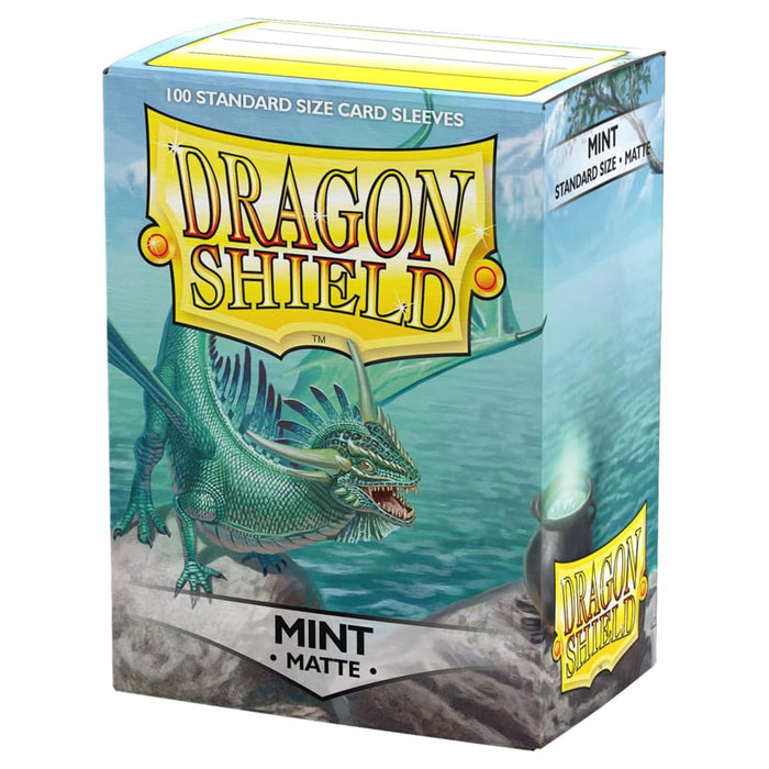 Dragon Shield Matte Sleeves Standard Size - Mint (100)