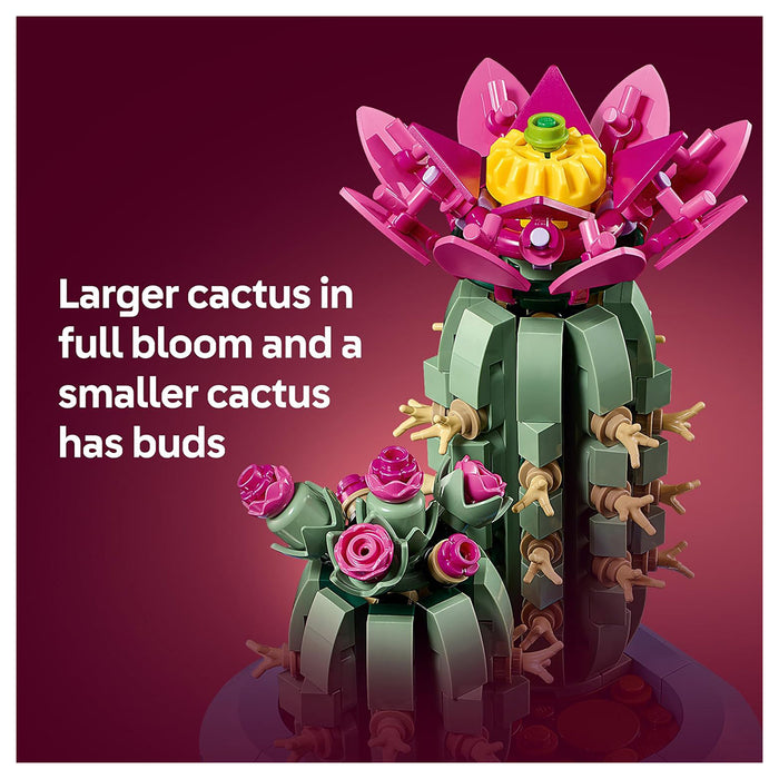 LEGO Botanical Collection Flowering Cactus 11509 Building Set