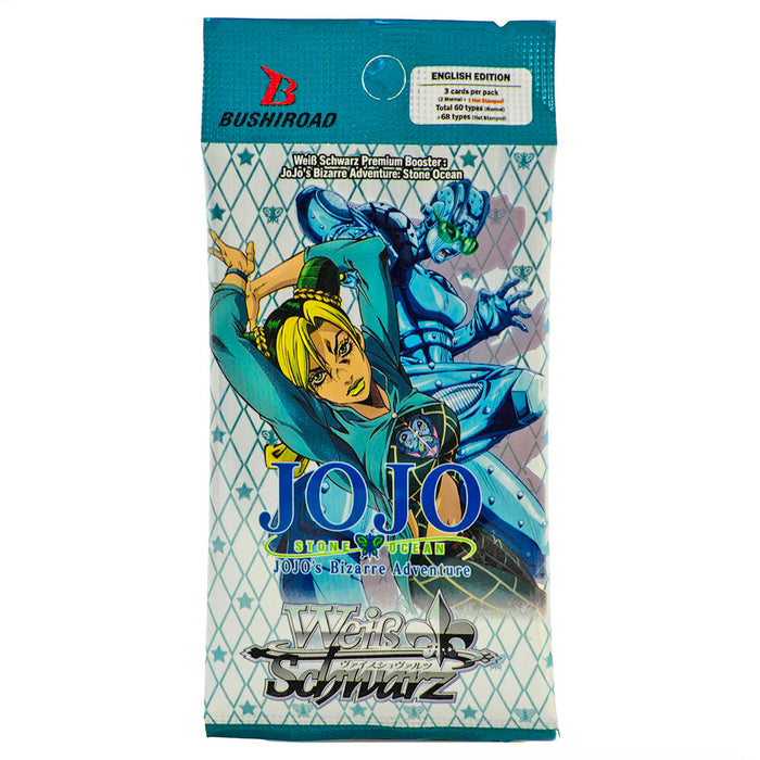 Weiss Schwarz JoJo's Bizarre Adventure: Stone Ocean Premium Booster Pack Weiss Schwarz JoJo's Bizarre Adventure: Stone Ocean Premium Booster Pack