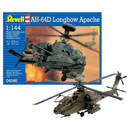 Revel AH-64D Longbow Apache Helicopter 1:144 Model Kit