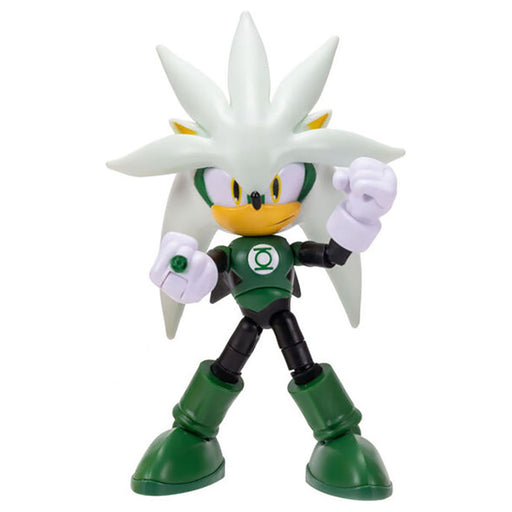 DC x Sonic the Hedgehog Silver Green Lantern 5" Figure