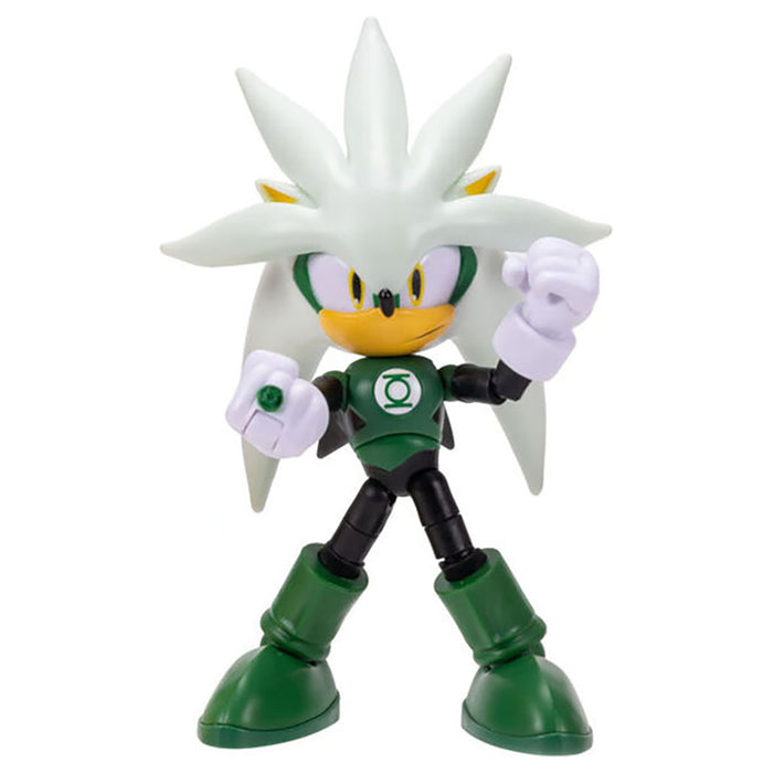 DC x Sonic the Hedgehog Silver Green Lantern 5" Figure