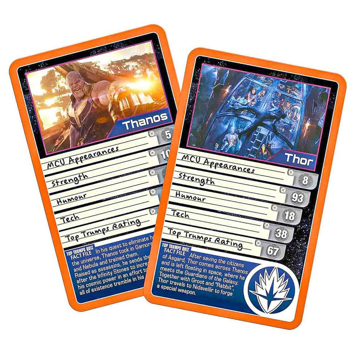 Marvel: Guardians of the Galaxy: The Infinity Saga Top Trumps Specials Card Game
