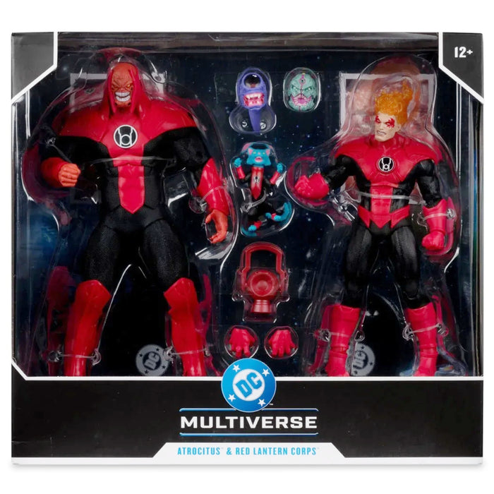 McFarlane DC Multiverse Atrocitus & Red Lantern Corps Figure Set
