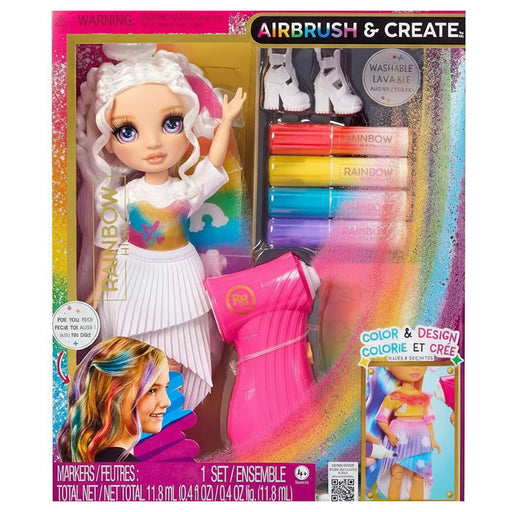 Rainbow High Airbrush & Create Fashion Doll