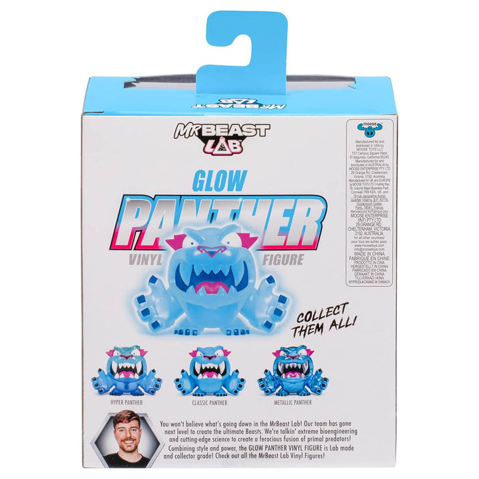 MrBeast Lab Glow Panther Vinyl Figure