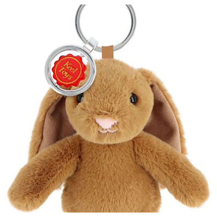 Keeleco Enchanted World Brown Bunny 14cm Plush Bag Charm