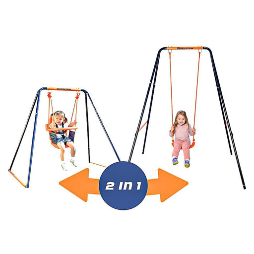 Hedstrom Deluxe 2-in-1 Swing for Toddlers to Juniors