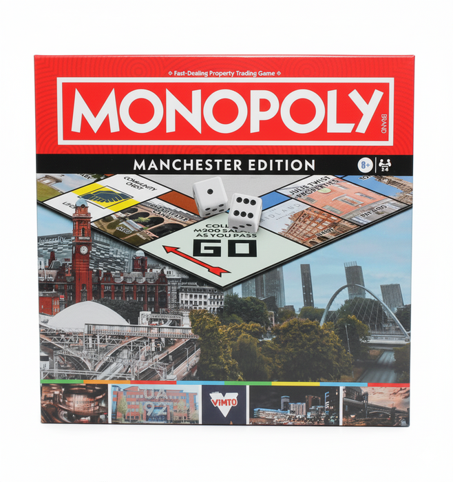 Monopoly Board Game Manchester Edition