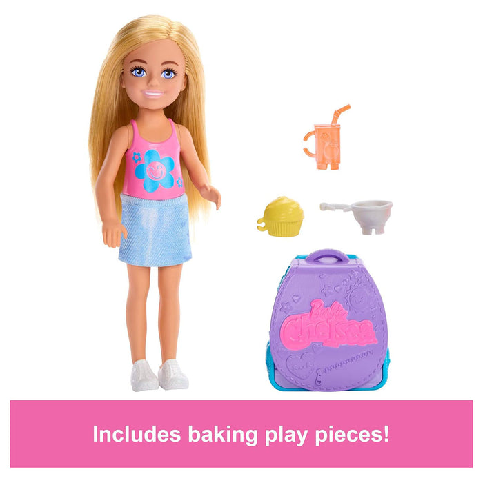 Barbie Family & Friends: Chelsea Cupcake Baking Backpack