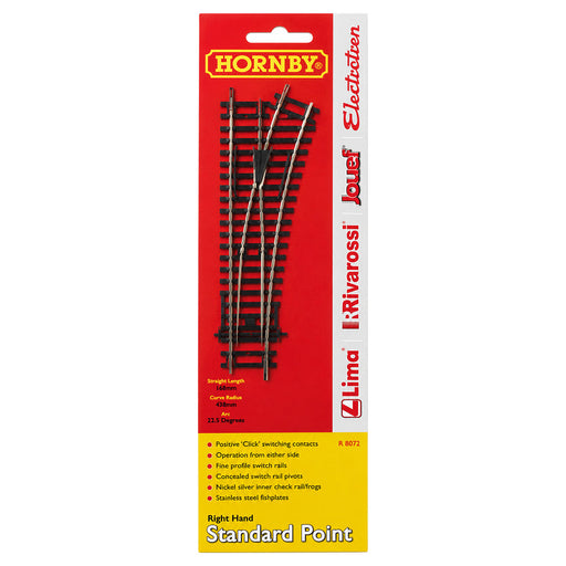 Hornby Right Hand Standard Point Track