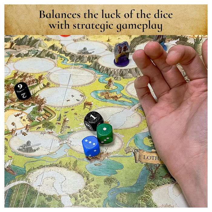 The Lord of the Rings: Adventure to Mount Doom Board Game