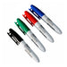 Helix Mini Whiteboard Pens Assorted Colours - Pack of 4