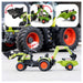 CLAAS Pedal Backhoe with Excavator and Trailer Ride On