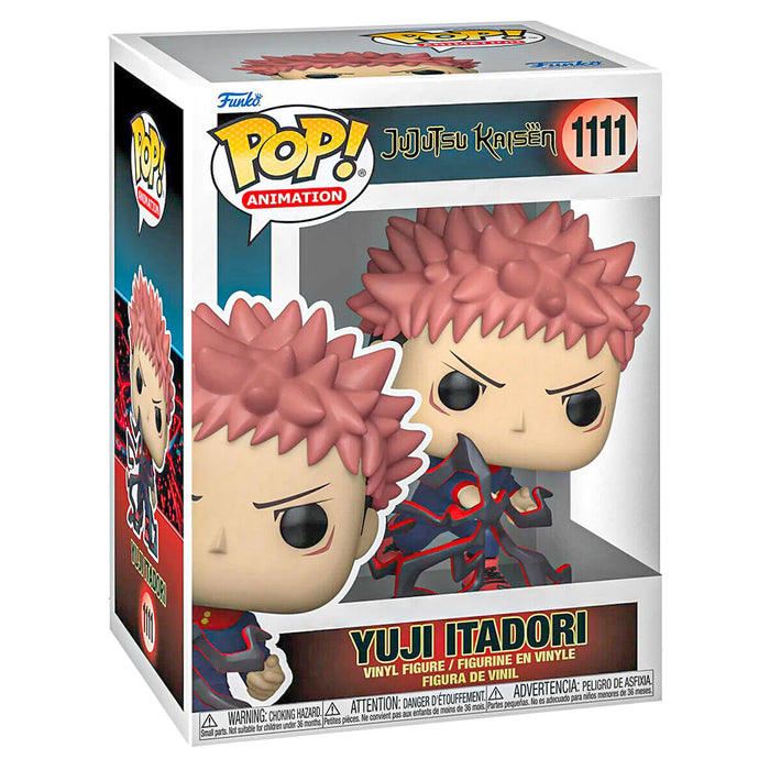 Funko Pop! Animation: Jujutsu Kaisen: Yuji Itadori (Black Flash) Vinyl Figure #1111